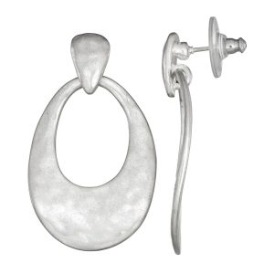 Bella Uno Jewelry Oval Post Earrings
