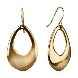 Bella Uno Jewelry Oval Dangle Earrings