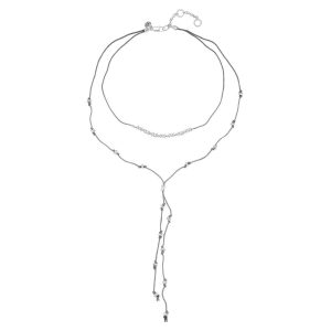 Bella Uno 2-Row Layered Fashion Necklace