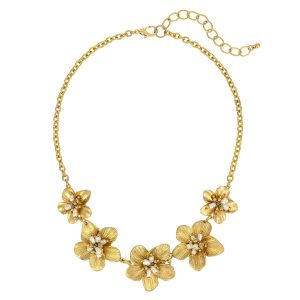 Bay Studio Flower Necklace
