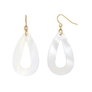 Bay Studio Open Teardrop Earrings