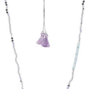 Lonna & Lilly Chain Bead Tassel Necklace