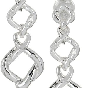 Napier 42 In. Silver Caviar Strand Necklace