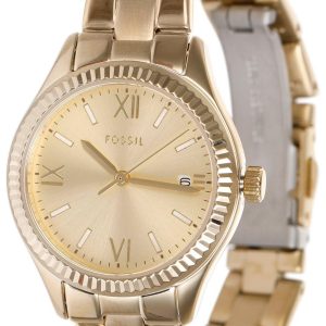 Fossil Womens Gold Watch