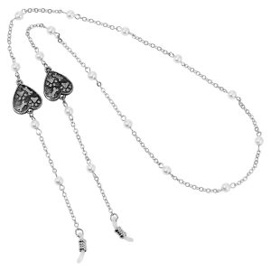 1928 Jewelry Cat Paw Bead Chain Eyeglass Holder