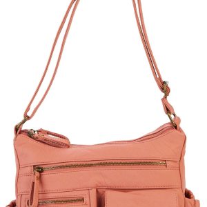 Bueno Vintage 10 Pocket Crossbody Bag