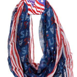 David and Young Americana Womens Infinity Scarf