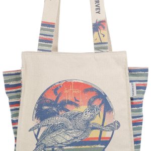 Guy Harvey Retro Turtle Shoulder Bag Beach Tote