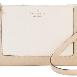 Kate Spade Lena Pebbled Leather Colorblock Crossbody Bag