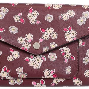 Kate Spade Tinsel Frosted Floral Flap Crossbody Bag