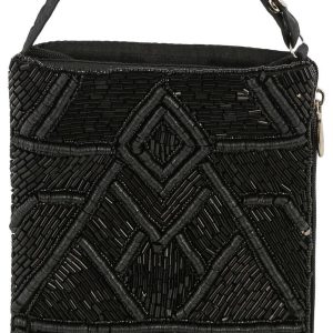 Bamboo Trading Co. Geometric Design Wristlet