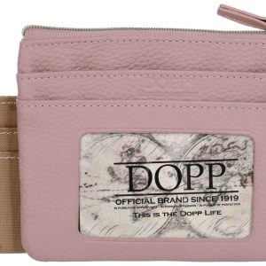 Dopp Faux Pebble Leather Wallet