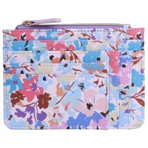 Buxton Julias Garden Slot Coin Case