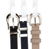 Steve Madden Womens 3 pc Belt Set