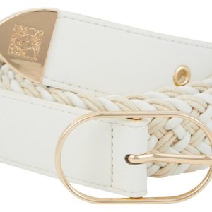 Anne Klein Womens Woven Belt