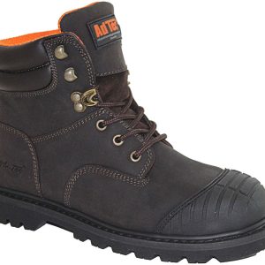 AdTec Mens 6'' Steel Toe Work Boots