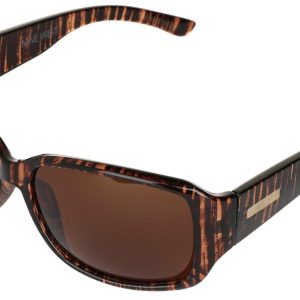 Nine West Womens Print Rectangular Sunglasses