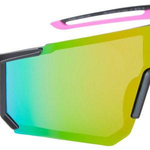 Hurley Womens Sport Shield Rubber Temple Sunglasses