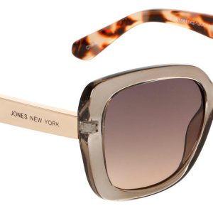 Jones New York Womens Square Solid Sunglasses