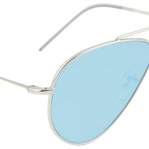 Ray Ban Unisex Aviator Reverse Silver Polarized Sunglasses