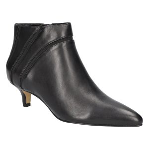 Bella Vita Womens Faraday Leather Dress Shootie