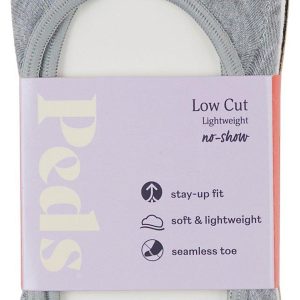 Peds Womens 4 PK Low Cut Liner Socks