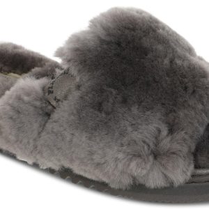 Fireside Womens Sherling Slide Slipper