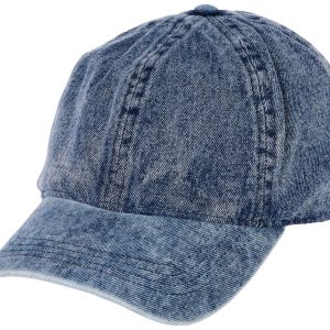 Ponyflo Women's Adjustable Washed Denim Pony Tail Hat