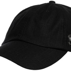 Steve Madden Womens Linen Baseball Cap