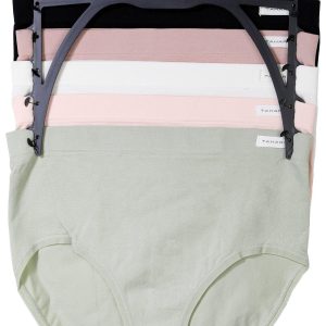 Tahari Womens 5-Pack Seamless Brief Panties