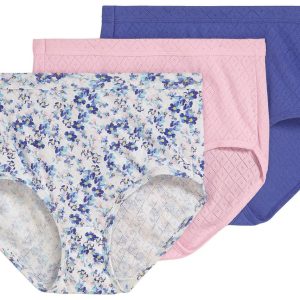 Jockey 3 Pk Holiday Elance Breathe Brief Panties