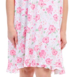 Celestial Dreams Womens Print Short Sleeve Night Gown