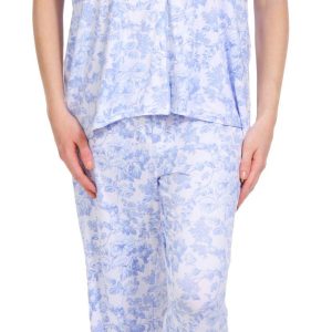 Laura Ashley Womens 2 Pc Pajama Pants Set