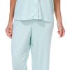 BCBGMAXARIA Women's 2 Pc Ribbed Sleepwear Set