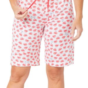Hue Womens Cooling Crabs Pajama Shorts