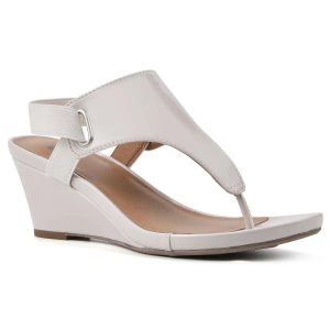 White Mountain Womens All Dress Wedge Sandals