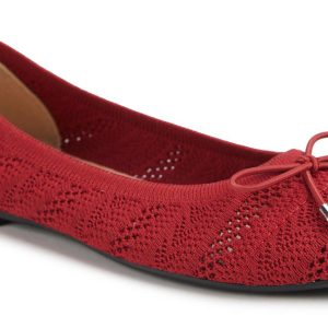 Jellypop Womans Claret Flats