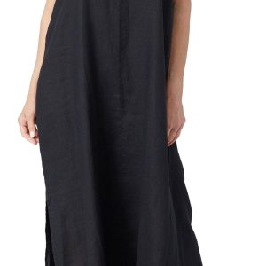 DKNY Womens Sleeveless Maxi Slip Dress