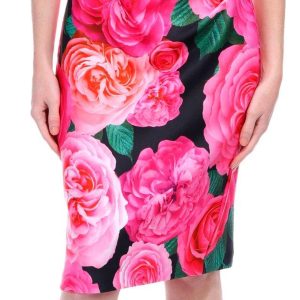 Karl Lagerfeld Womens Floral Swing Dress