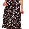 Connected Apparel Womens Leaf Print Dress
