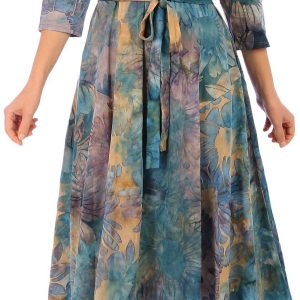 Nine Leonard Womens Burnotut Sylvia Midi Dress