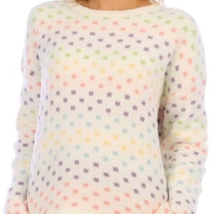 Moon & Madison Juniors Rainbow Square Pullover