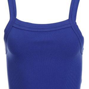 Cotton Candy Juniors Square Neck Ribbed Tank Top