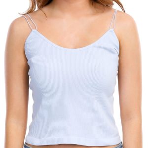 No Comment Juniors Solid Bungee Seamless Cami