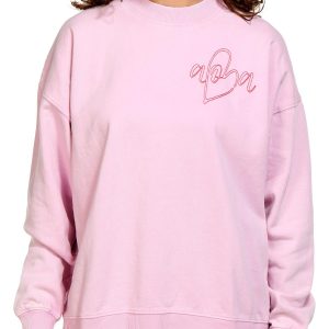 Roxy Juniors Aloha Crew Neck Sweater