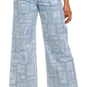 Rip Curl Juniors Beach Party Wide Leg Jeans