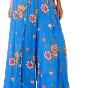 O'Neill Juniors Tamara Rio Floral Wide Leg Pants