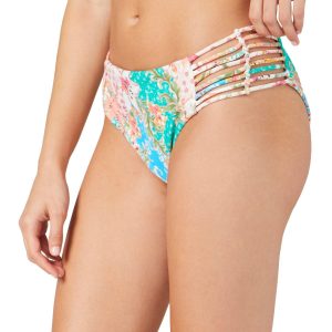 O'Neill Juniors Lua Floral Cheeky Swim Bottoms