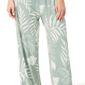 Ocean Drive Juniors Printed Knit Wide Leg Pants
