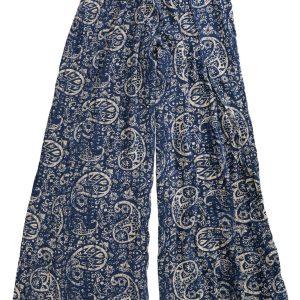Rewash Juniors Paisley Wide Leg Pants